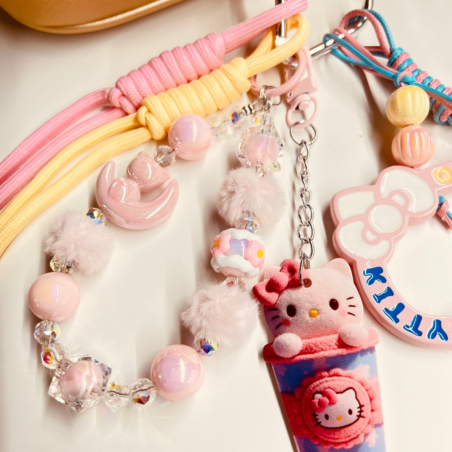 HANDMADE BAG CHARMS ~ RAINBOW 3 ~