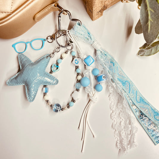 HANDMADE BAG CHARMS ~ STAR ~