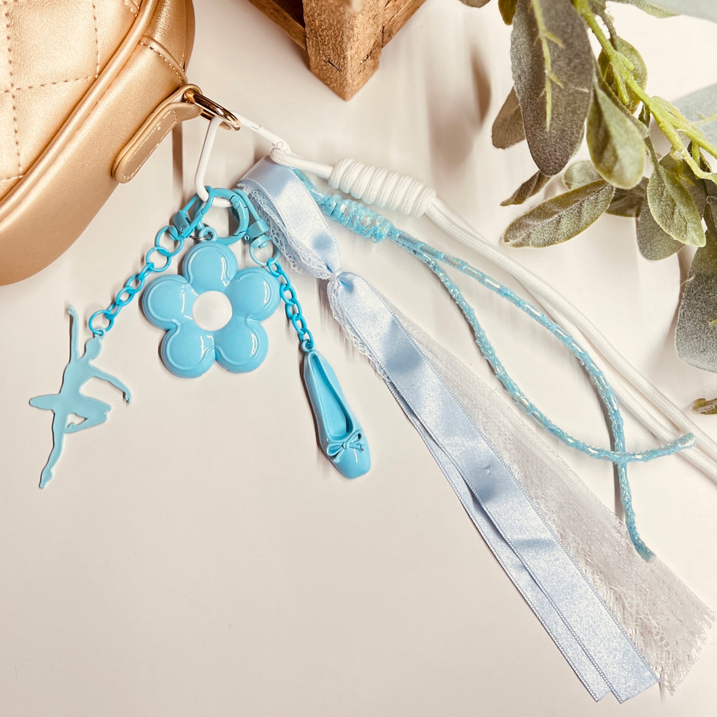 HANDMADE BAG CHARMS ~ BALLERINA ~