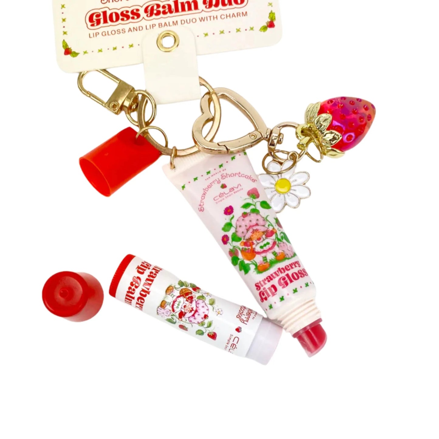 STRAWBERRY SHORTCAKE GLOSS BALM DUO
