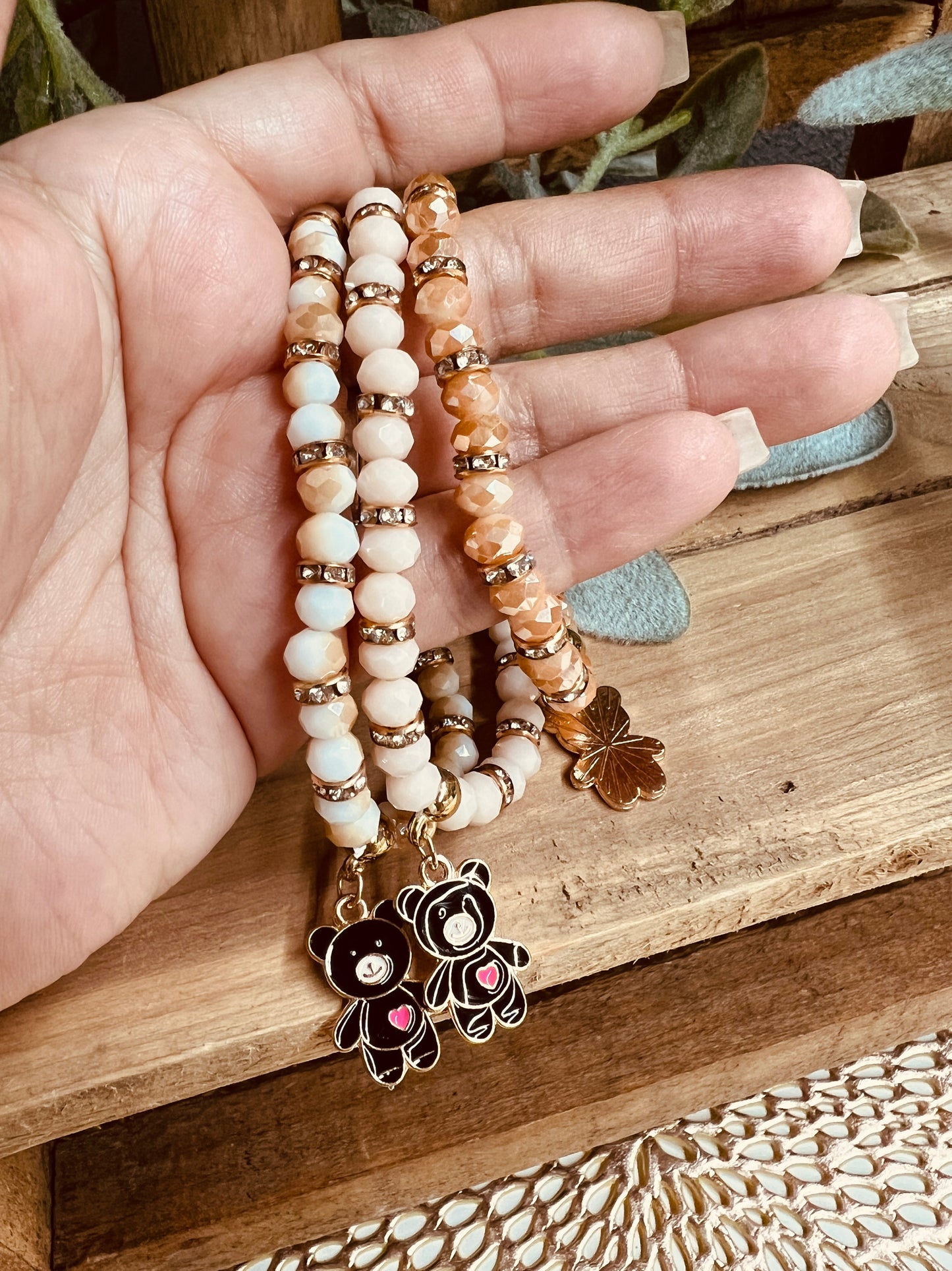 Teddy Charm Bracelet.