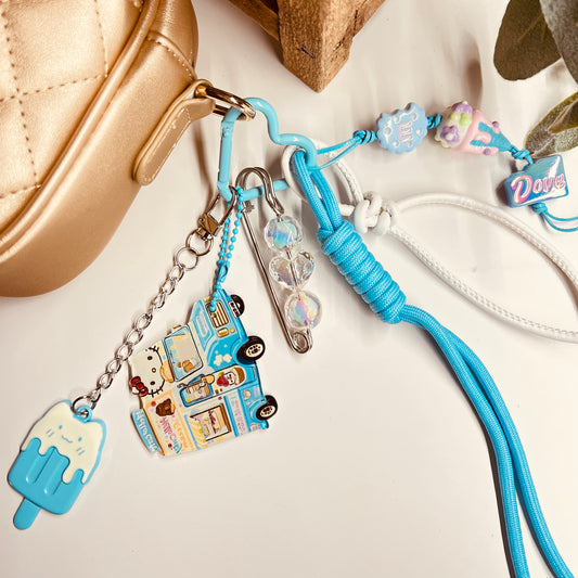 HANDMADE BAG CHARMS ~ ICE CREAM BAR ~