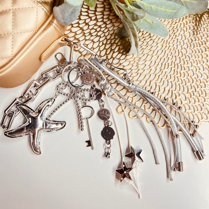 HANDMADE BAG CHARMS ~ BOW/STAR FISH ~