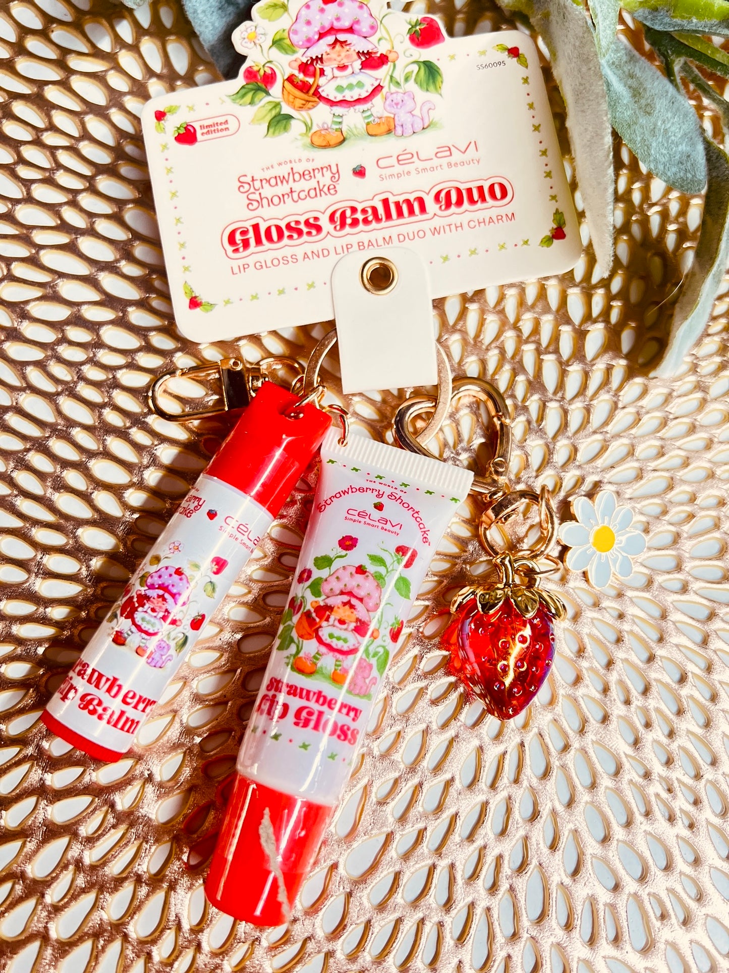 STRAWBERRY SHORTCAKE GLOSS BALM DUO