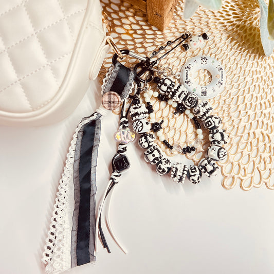 HANDMADE BAG CHARMS ~ PANDA FLOATIE