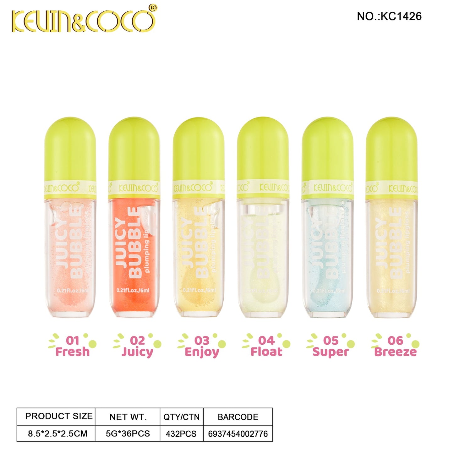 KEVIN & COCO PLUMPING LIP GLOSS