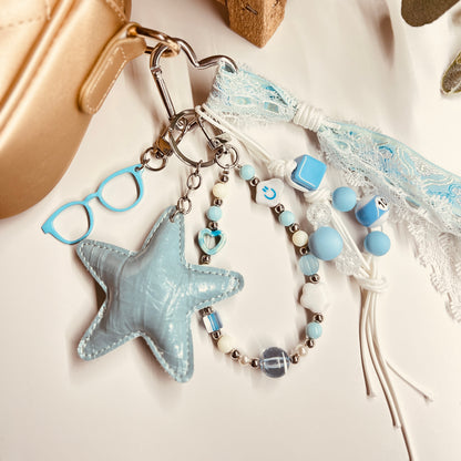 HANDMADE BAG CHARMS ~ STAR ~