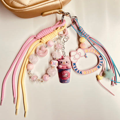 HANDMADE BAG CHARMS ~ RAINBOW 3 ~