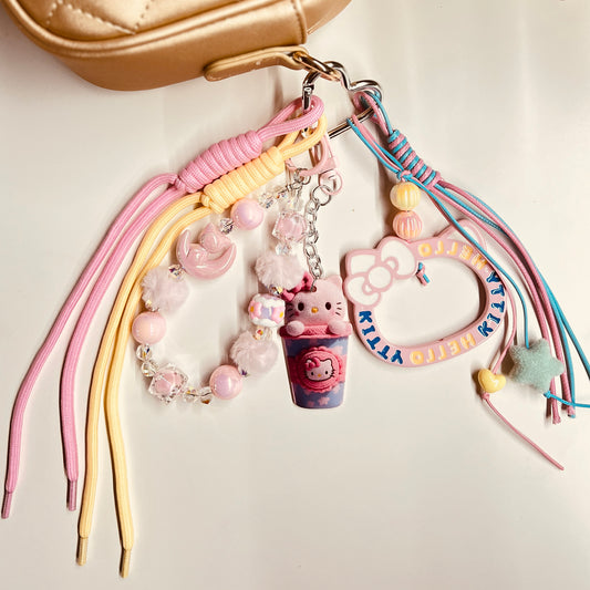 HANDMADE BAG CHARMS ~ RAINBOW 3 ~