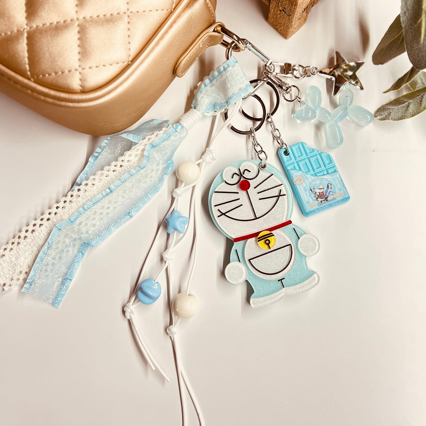 HANDMADE BAG CHARMS ~ CAT ~