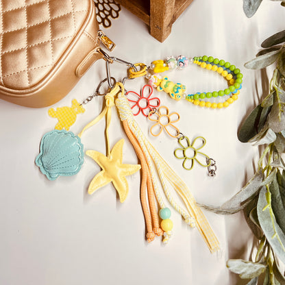 HANDMADE BAG CHARMS ~ SHELL