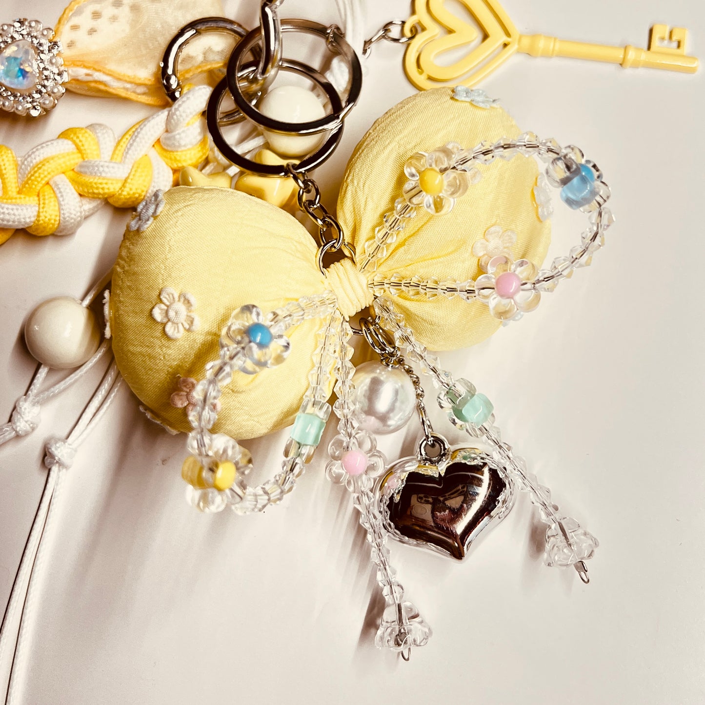 HANDMADE BAG CHARMS ~ BOW