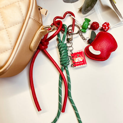 HANDMADE BAG CHARMS ~ APPLE ~