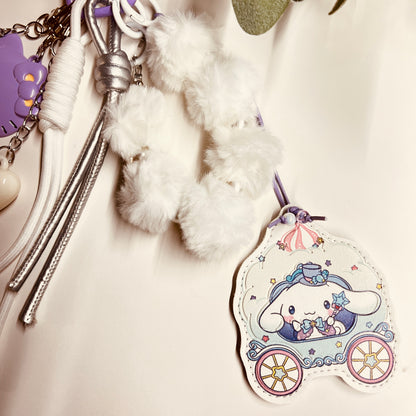 HANDMADE BAG CHARMS ~ PURPLE 15 ~