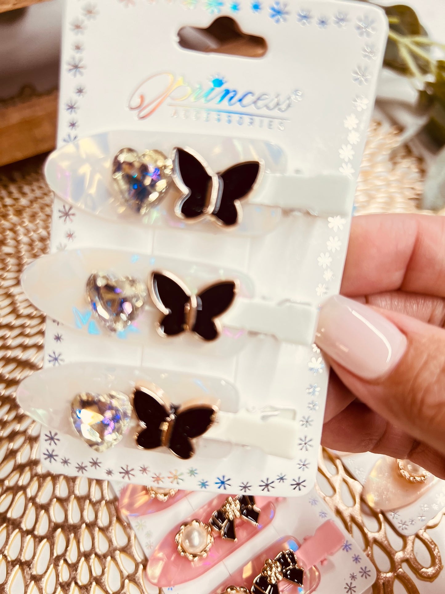 SET OF 3 HAIR CLIPS