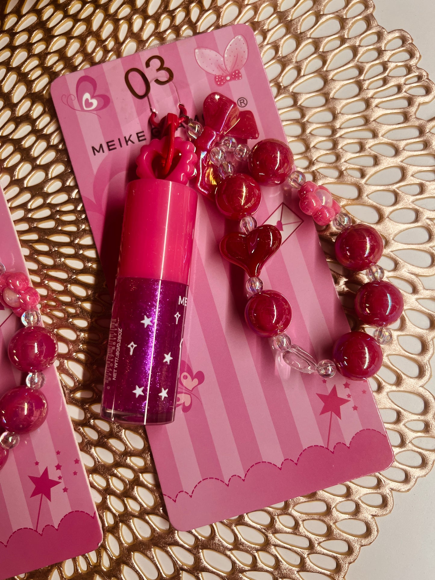 LIP GLOSS W/KEYCHAIN