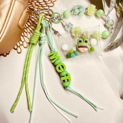 HANDMADE BAG CHARMS ~ BUNNY