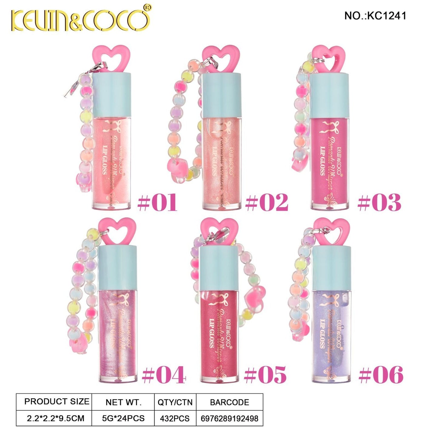 KEVIN & COCO PLUMPING EFFECT LIP GLOSS
