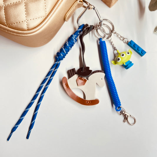 HANDMADE BAG CHARMS ~ ALLIEN ~