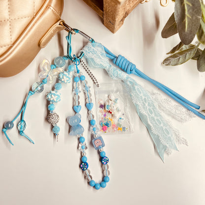 HANDMADE BAG CHARMS ~ BEAR/BUTTERFLY CHARM ~