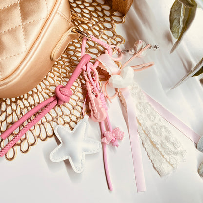 HANDMADE BAG CHARMS ~ COQUETTE/STAR/VIOLIN