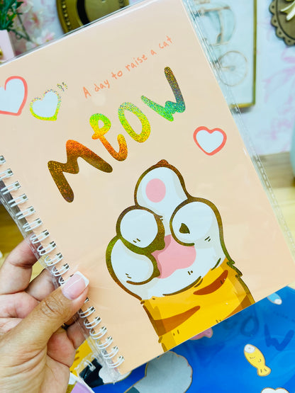 CUTE MEOW NOTEBOOKS