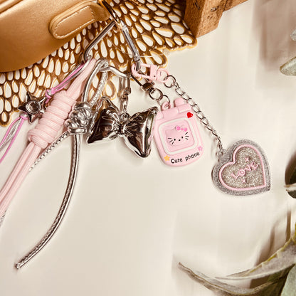 HANDMADE BAG CHARMS ~ CUTE PHONE
