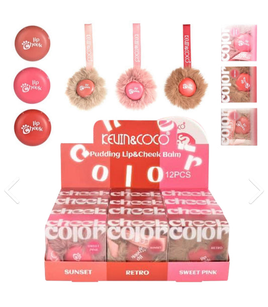 KEVIN & COCO PUDDING LIP/CHEEK BALM