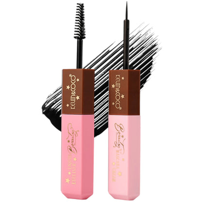KEVIN & COCO MASCARA& LIQUID EYELINER DUO