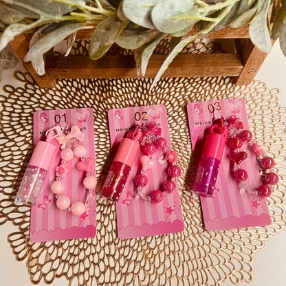 LIP GLOSS W/KEYCHAIN