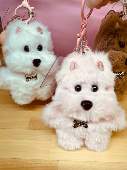 3 IN 1 DOGGY KEYCHAIN~LIP GLOSS~PHONE GRIP