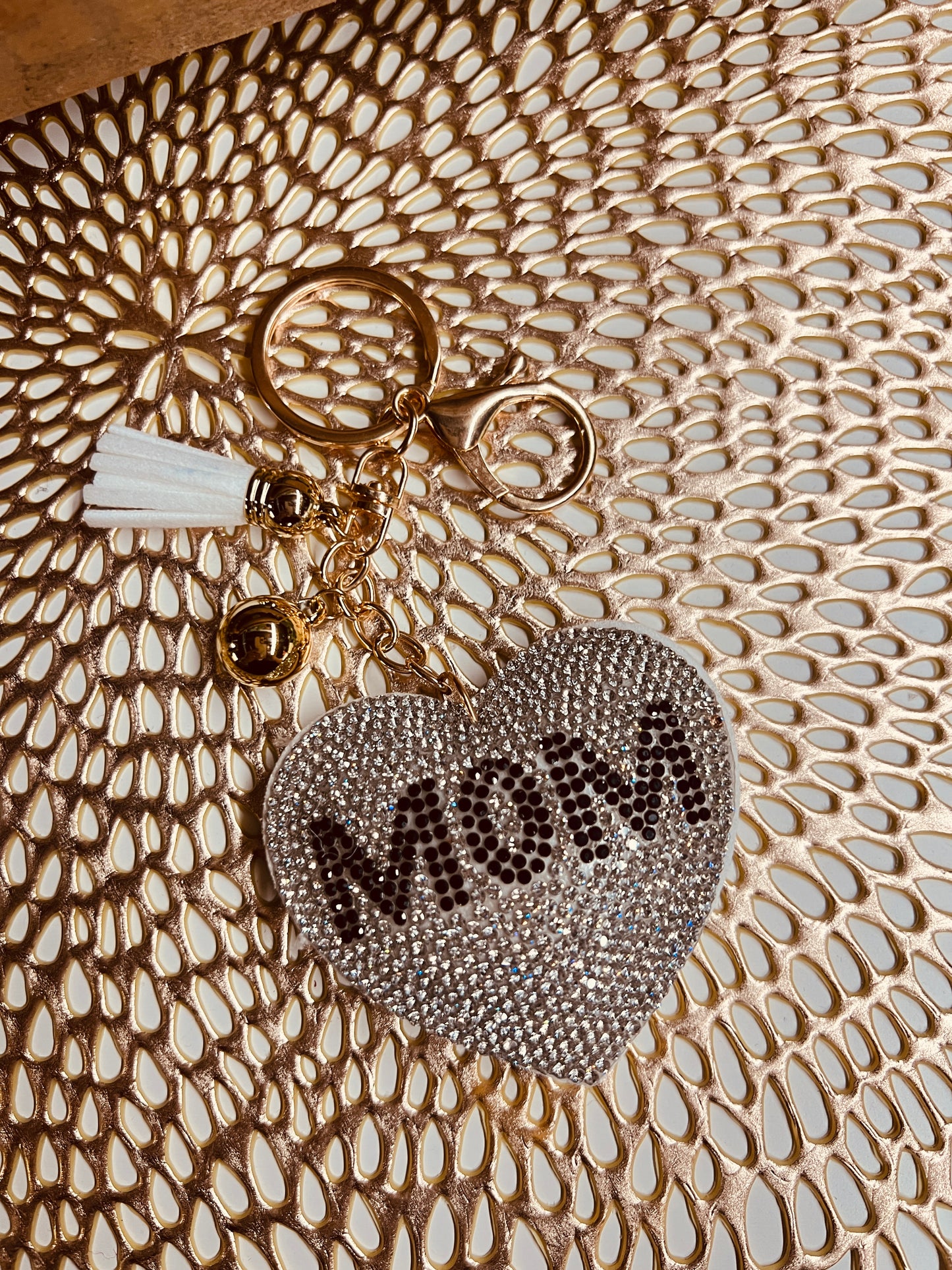 RHINESTONE KEYCHAINS