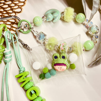 HANDMADE BAG CHARMS ~ BUNNY