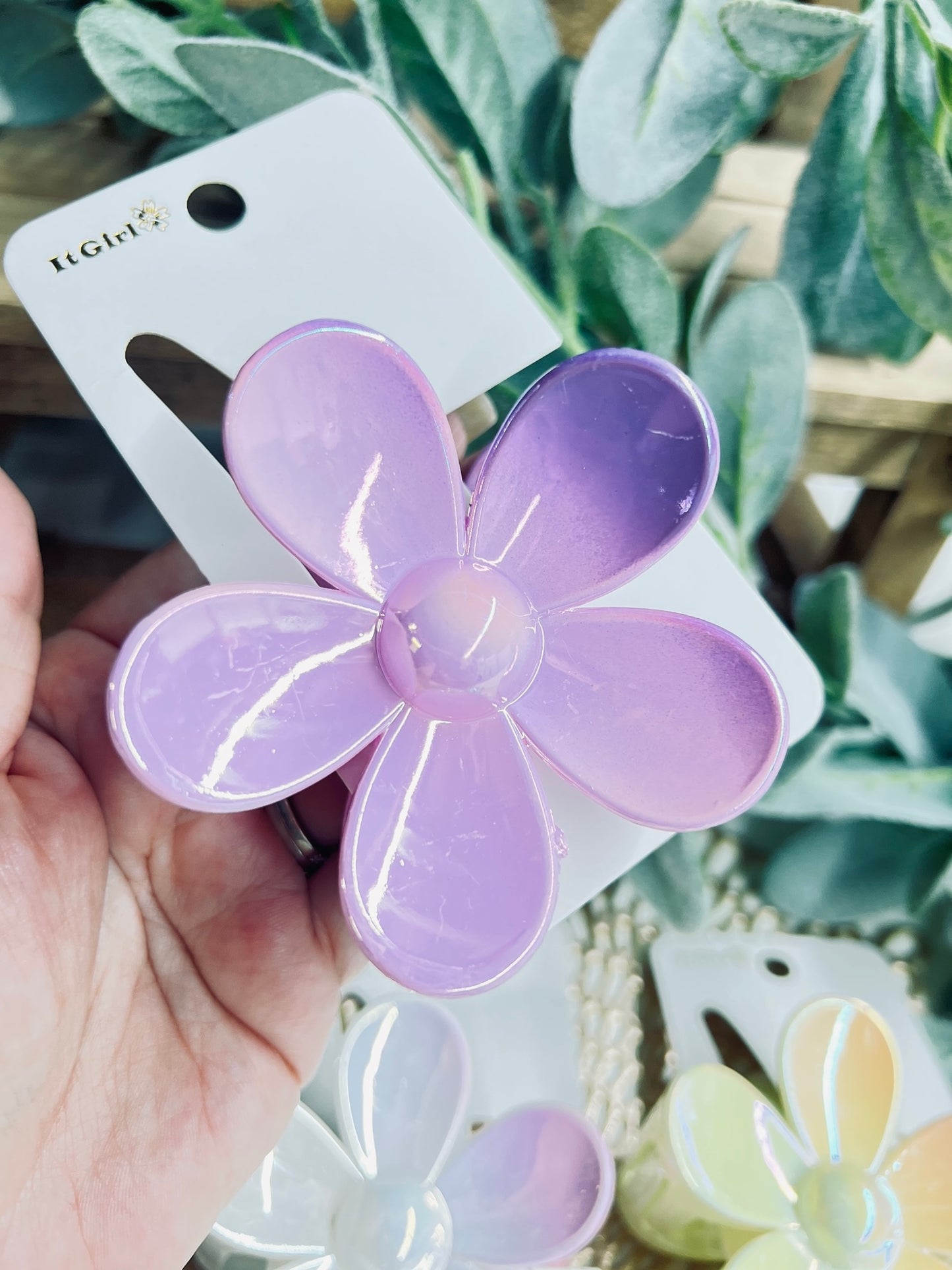 MYSTERY FLOWER CLIPS SET OF TWO