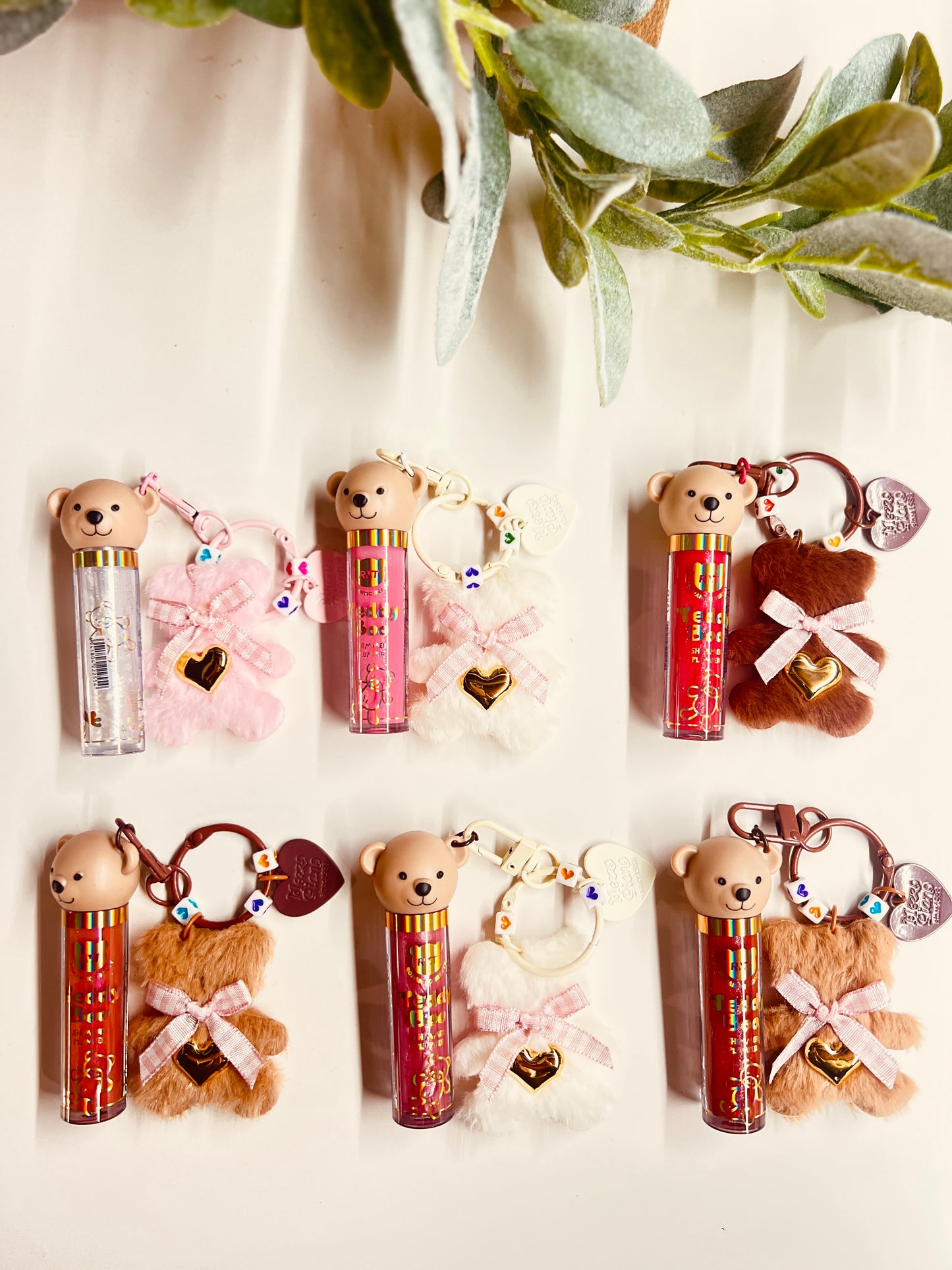 Teddy SHIMMER/PLUMPER W/KEYCHAIN