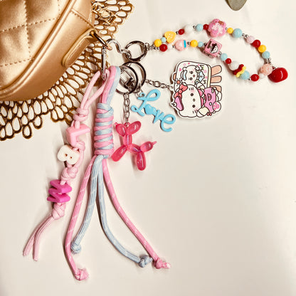HANDMADE BAG CHARMS ~ BALLOON DOG CHARM