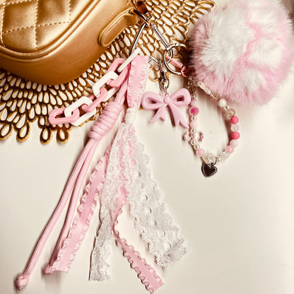 HANDMADE BAG CHARMS ~ PLUSH PAW