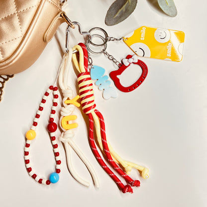 HANDMADE BAG CHARMS ~ SMILE CHARM