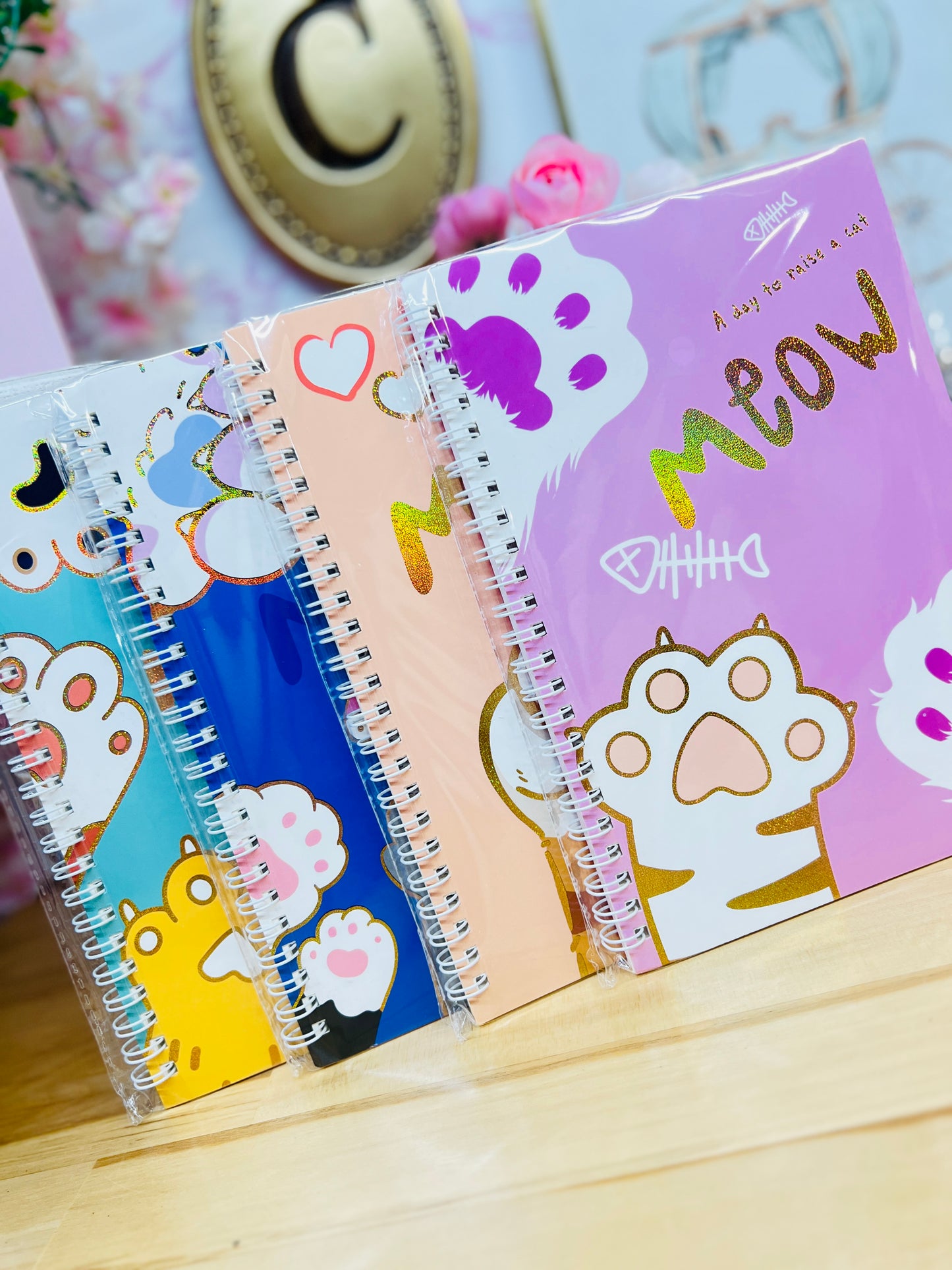 CUTE MEOW NOTEBOOKS