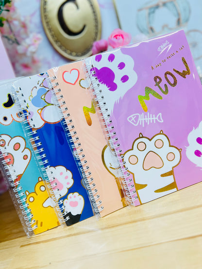CUTE MEOW NOTEBOOKS
