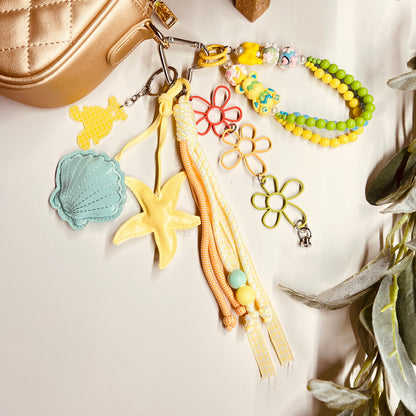 HANDMADE BAG CHARMS ~ SHELL