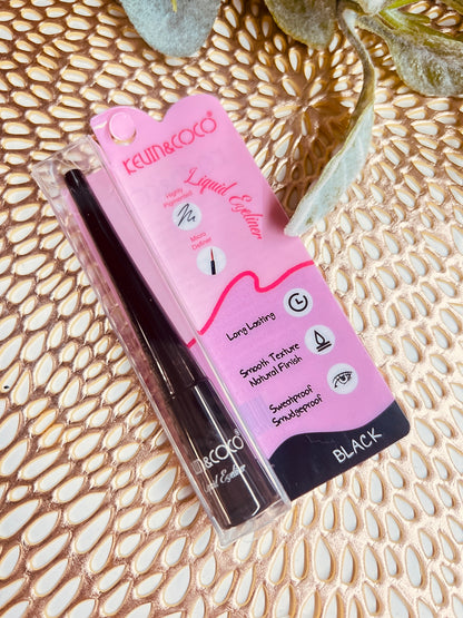 KEVIN & COCO BLACK LIQUID EYELINER