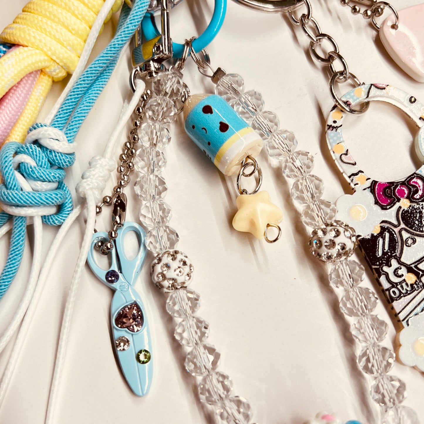 HANDMADE BAG CHARMS ~ RAINBOW 2 ~