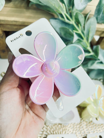 MYSTERY FLOWER CLIPS SET OF TWO