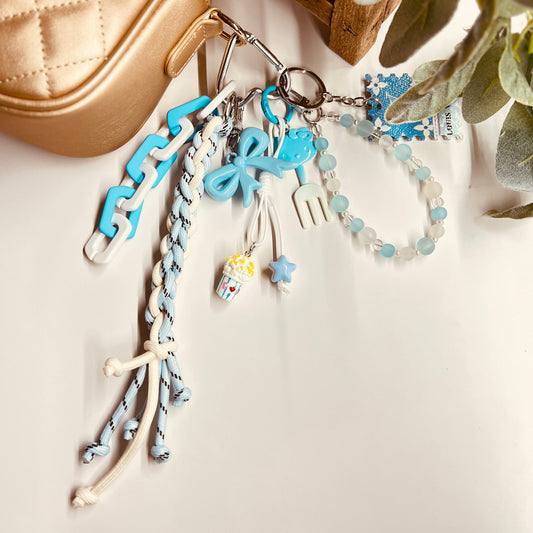 HANDMADE BAG CHARMS ~ POPCORN CHARM ~