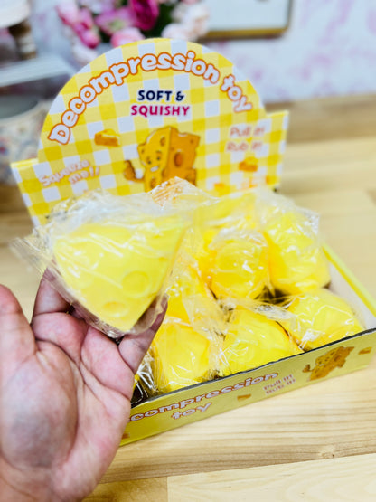 CHEESE SOFT & SQUISHY DECOMPRESSION TOT