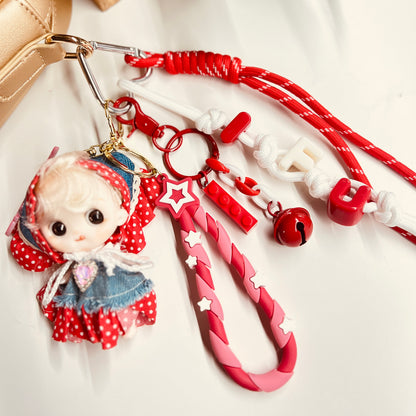 HANDMADE BAG CHARMS ~ DOLLY ~