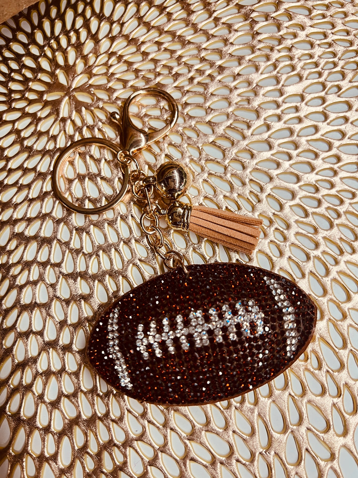 RHINESTONE KEYCHAINS