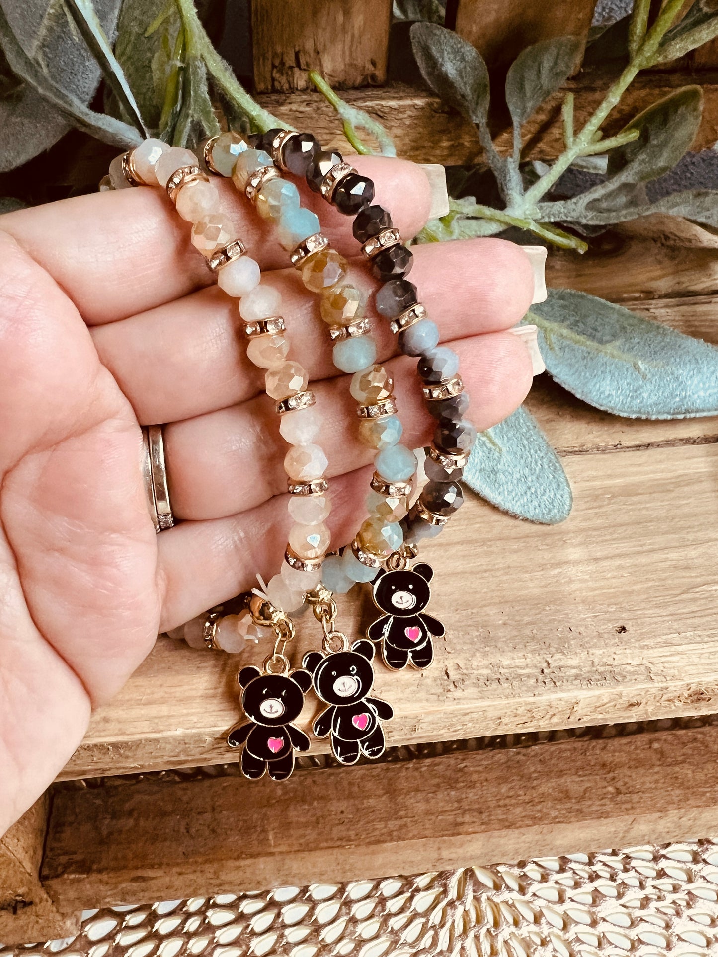 Teddy Charm Bracelet.