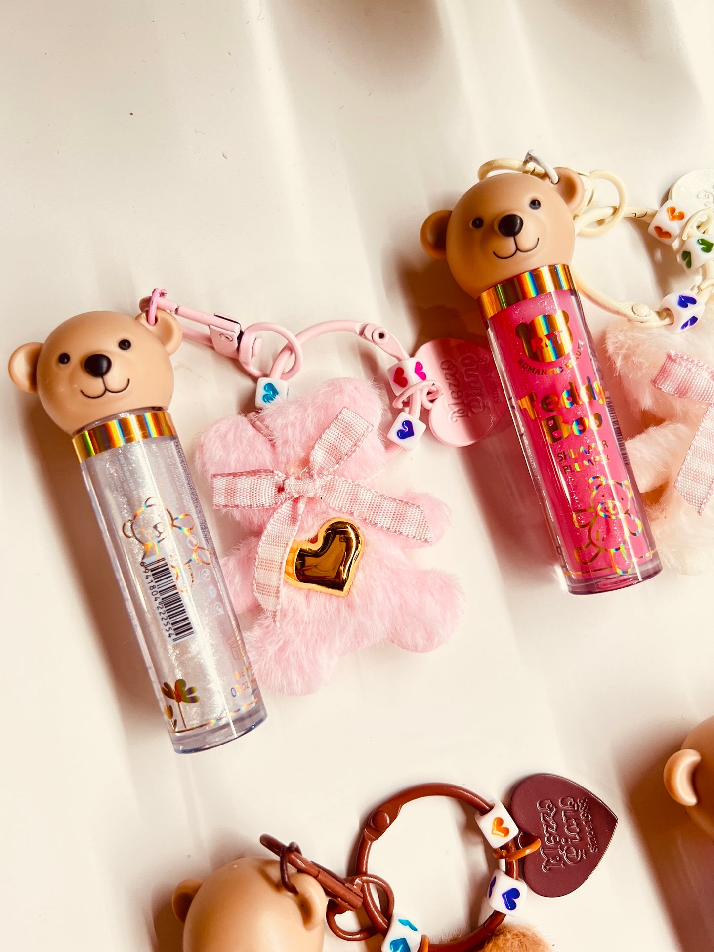 Teddy SHIMMER/PLUMPER W/KEYCHAIN